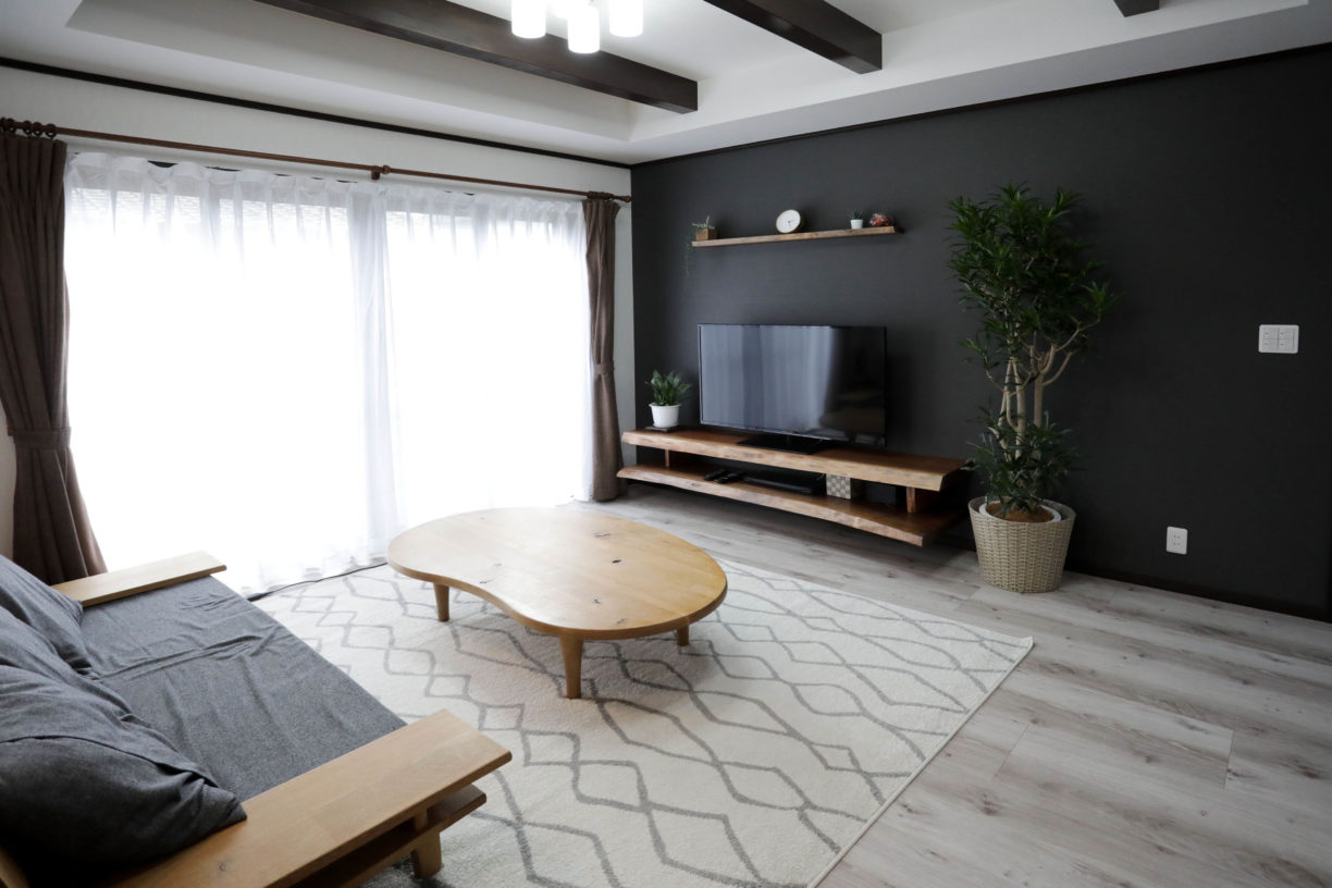 佐野市大橋町でTVボードにこだわった大規模リフォーム工事 佐野市大橋町でTVボードにこだわった大規模リフォーム工事