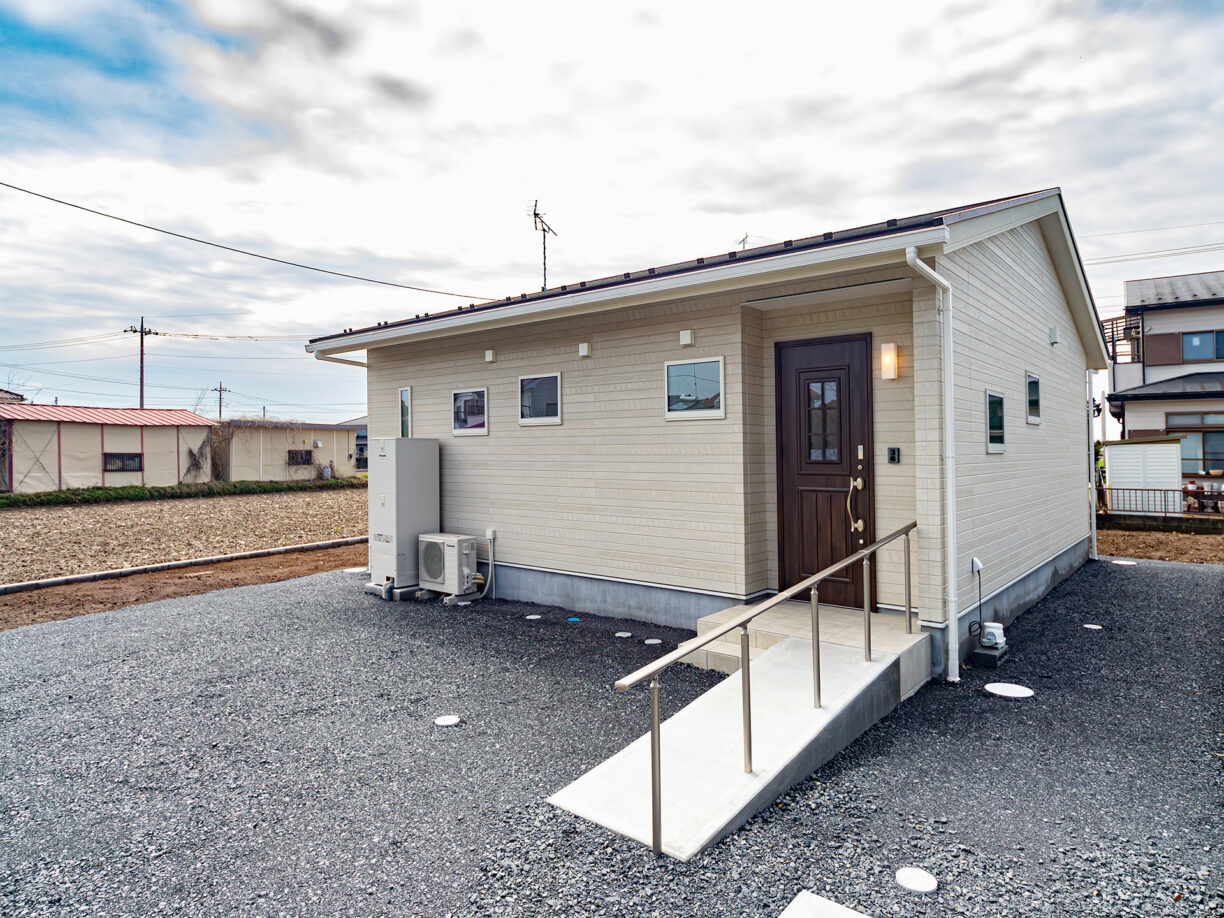無駄の無いコンパクト平屋住宅 無駄の無いコンパクト平屋住宅