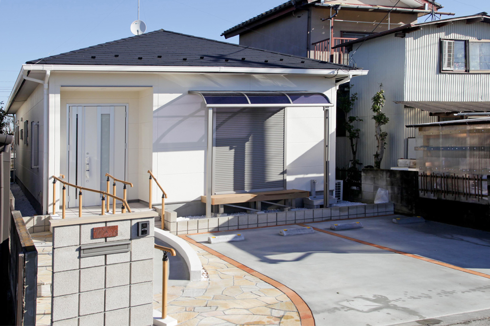 加須市で自然素材を使用した24坪の平屋住宅の家